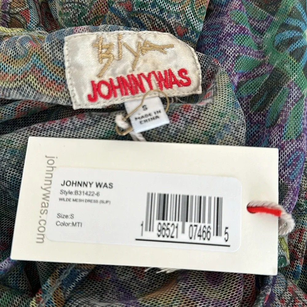 Johnny Was Wilde Mesh Dress. New with tags. - Picture 7 of 7